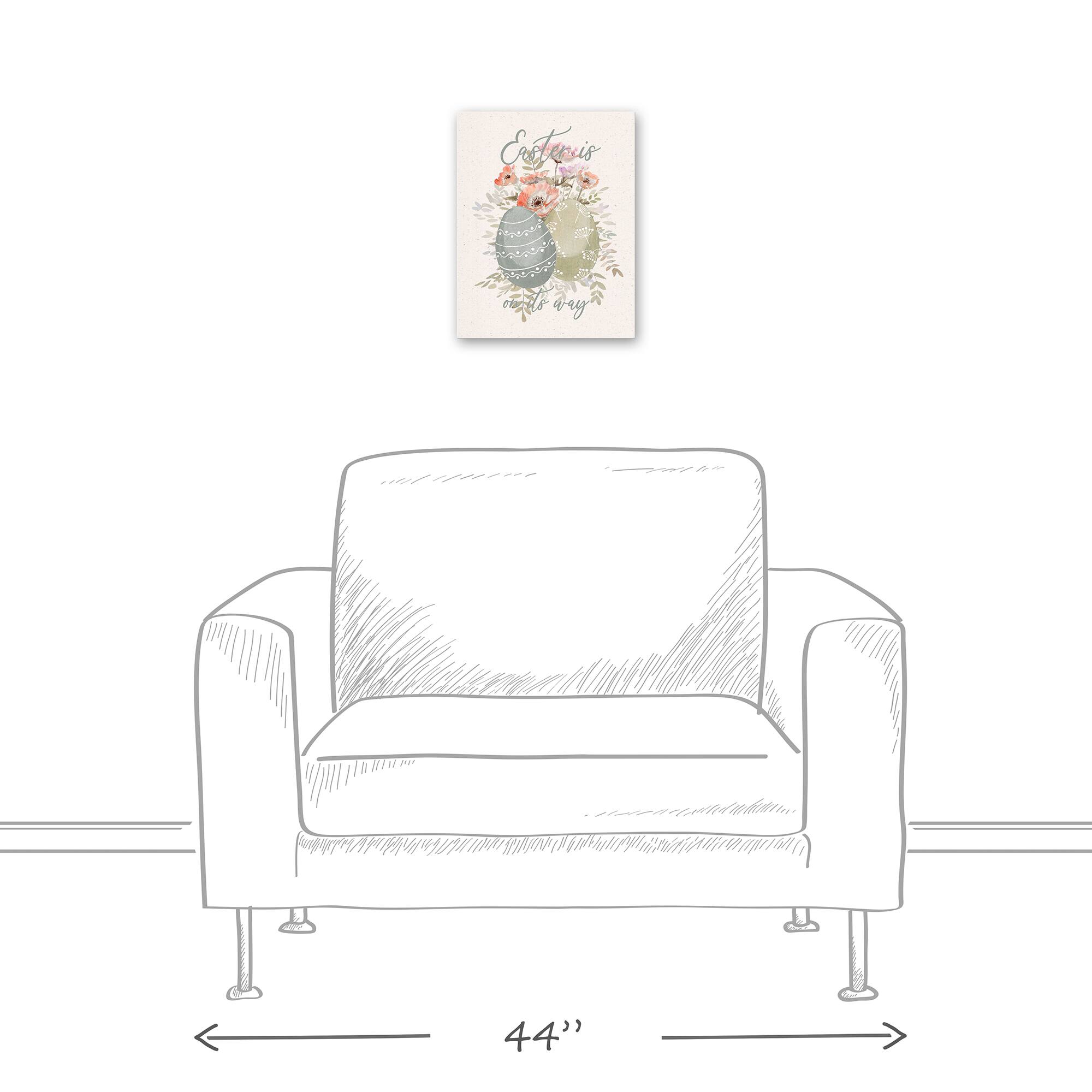 Easter On Its Way 1 11" x 14" Canvas Wall Art